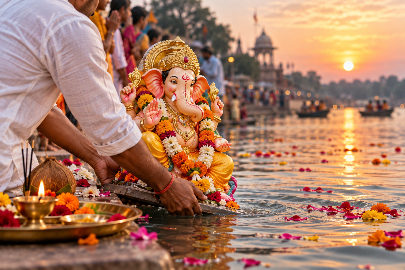 Anant chaturdashi 2026 ganesh visharjan
